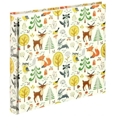 Bild av Hama &quot;Forest Jumbo Album, 100 vita sidor (50 ark) passar 400 foton i 10 x 15 cm format, skog