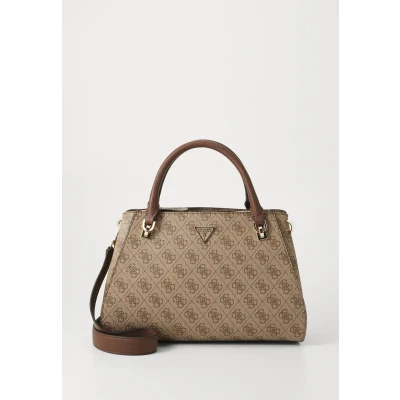 Bild av Guess Noelle II Luxury Satchel Handväska, Storlek: One Size, Latte/brown