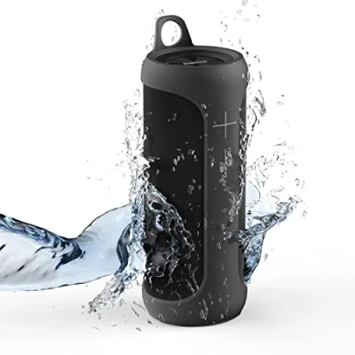 Bild av Hama 2 i 1 Bluetooth högtalarset Twin 3.0 vattentät 30 W (delbart trådlöst, bärbara lådor, flytande musikbox IP67, 10h batteri, äkta trådlös stereo) svart