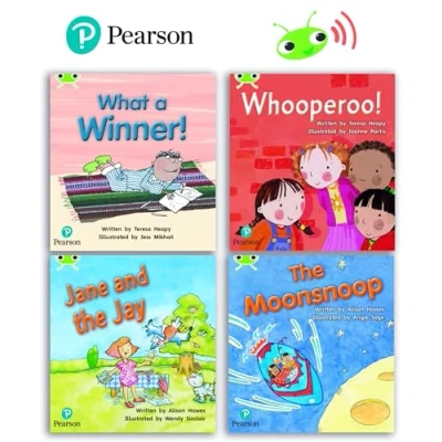 Bild av Learn to Read at Home with Bug Club Phonics: Phase 5 Year 1, Terms 1 and 2 (4 fiction books) Pack A