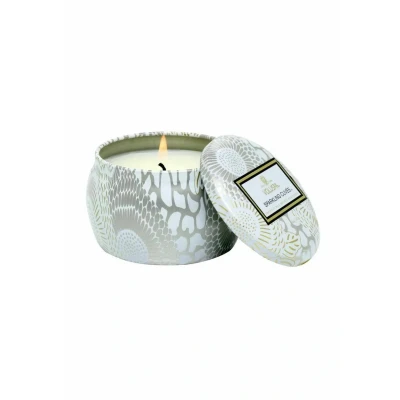 Bild av Voluspa Decorative TIN Candle Sparkling CUVÉE 113G Doftljus, Storlek: 113 g, Silver