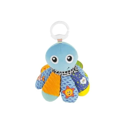 Bild av LAMAZE Salty Sam the Octopus babyleksak, klämma på barnvagn leksak och barnvagnsleksak, nyfödd sensorisk för spädbarn, pojkar flickor från 0 6 månader, Multi, 19,05 x 11,43 cm