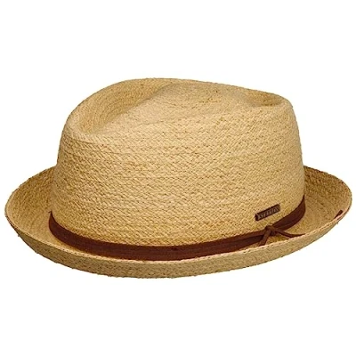 Bild av Stetson Beige Straw Hatt Diamond Raffia Natural Hat @ Hatstore