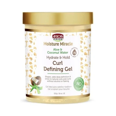 Bild av Afrikansk pride Hydrate and Hold Curl Defining Gel 510 g