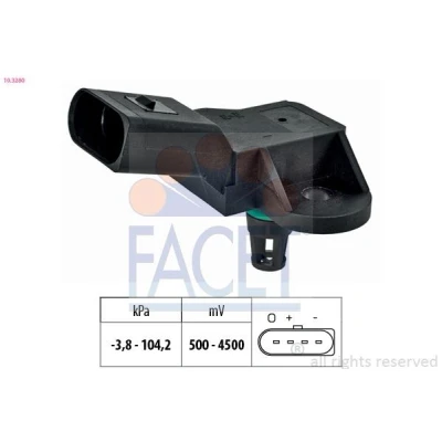 Bild av Trycksensor, bromskraftsförstärkare FACET 10.3280