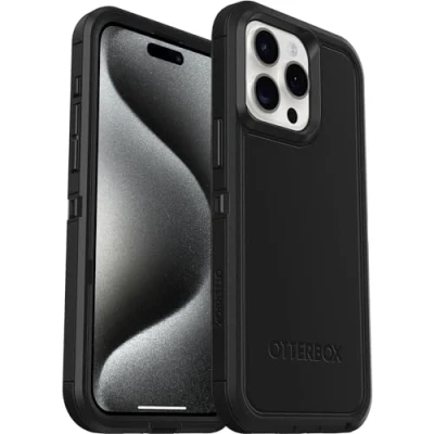 Bild av Otterbox Defender Xt MagSafe PC Back Cover Svart Apple iPhone 15 Pro Max