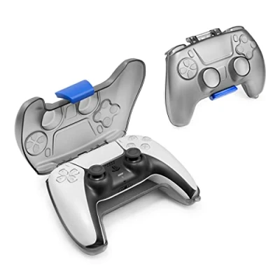 Bild av tomtoc förvaringsfodral för PS5 kontroller, skyddande fodral med hårt skal Playstation 5 DualSense trådlös handkontroll, ultratunt, dammskydd, vattenavvisande, tillbehör
