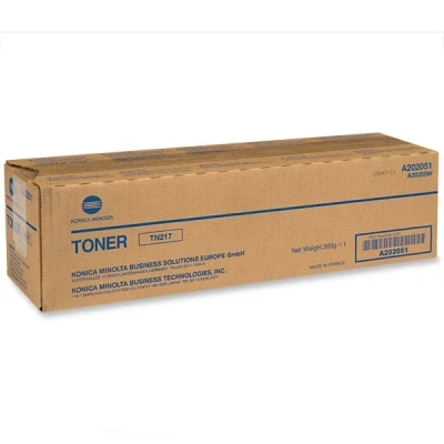 Bild av Konica Minolta Toner, TN 217, svart, singelförpackning, A202051