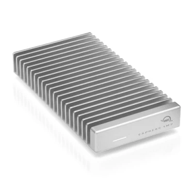 Bild av OWC 8 TB Express 1M2 bärbar NVMe Thunderbolt (USB C) ssd USB4 ultrasnabb extern enhet med kylfläns i aluminium
