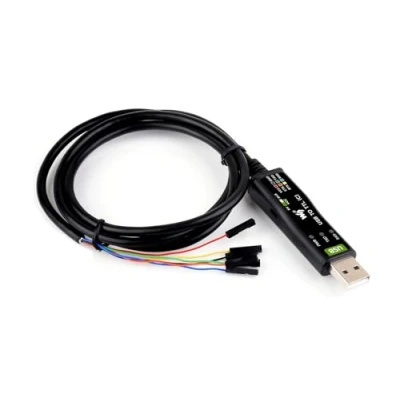 Bild av Waveshare industriell USB till TTL seriell konverterare adapterkabel (C) adapter 3,3 V 5 ombord FT232RNL chip lämplig för felsökning av port utrustning