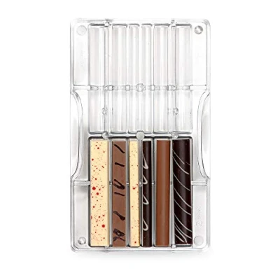 Bild av Decora 0050139 Stick And Rod Chocolate Mould 12 Cavities 200 X 120 22 Mm
