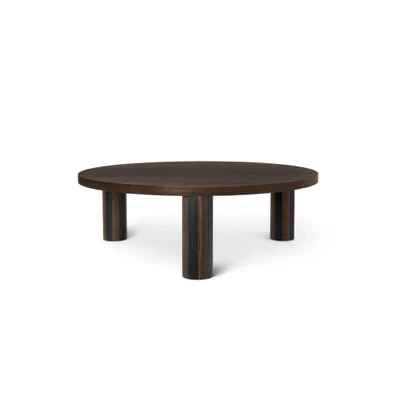 Bild av Ferm Living Post Coffee Table Soffbord Large Lines Ø100 x H33.4 cm