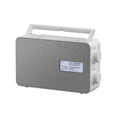 Bild av Panasonic RF D30BTEG W Digitalradio med Bluetooth, Vit