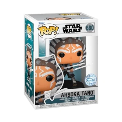 Bild av Funko POP! Star Wars: Ahsoka Amazon Exclusive Samlingsbar vinylfigur Presentidé Officiell Merchandise Leksaker för barn och vuxna TV fans Modellfigur samlare utställning