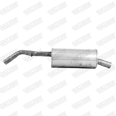 Bild av WALKER 22998 Silencieux arrière 950 sans pièces de montage CITROËN: C2 3/5 portes, C3 I Pluriel, PEUGEOT: 1007 3 portes