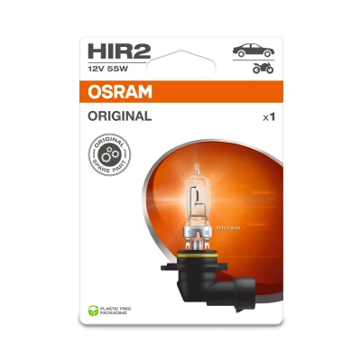 Bild av OSRAM ORIGINAL LINE, HIR2, halogenstrålkastarlampa för fordon, Single Blister (1 lampa)
