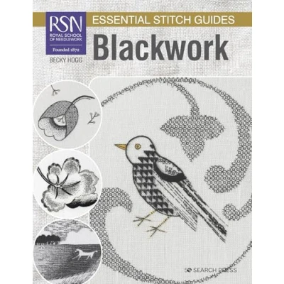 Bild av RSN Essential Stitch Guides: Blackwork: Large Format Edition