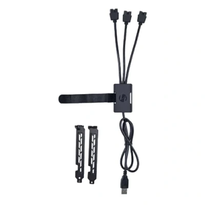 Bild av Lian Li PW U2TPAB USB Hub schwarz