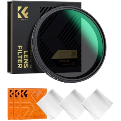 Bild av K&amp;F Concept 55MM ND filter Justerbar ND2 ND32 Kameralins Neutrala Densitetsfilter Nano Slim Linsfilter Justerbart ND4 ND8 ND16