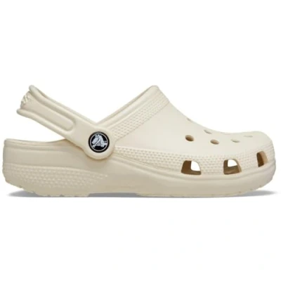 Bild av Crocs Classic Clog K unisex barn , Bone, 29/30 EU