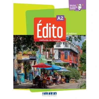 Bild av Édito A2 édition 2022 2024 Livre + didierfle.app: élève didierfle.app