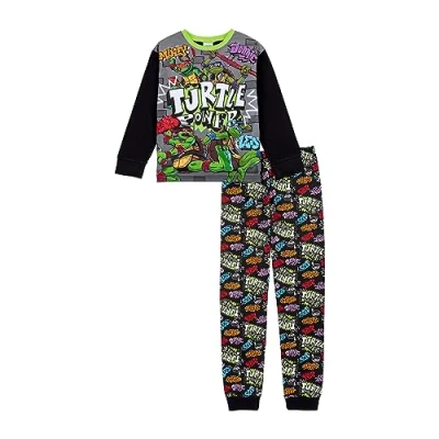 Bild av TEENAGE MUTANT NINJA sköldpaddor pojkar pyjamas set, gRÖN, 4 5 Years