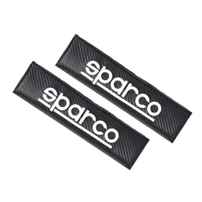 Bild av SPARCO BELT PADS SPC1206CB Coussinet de ceinture carbone PVC