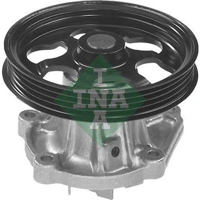 Bild av INA 538 0545 10 Pompe à eau avec poulie pour système dentrainement courroie trapézoïdale nervures TOYOTA: Starlet V 3/5 portes