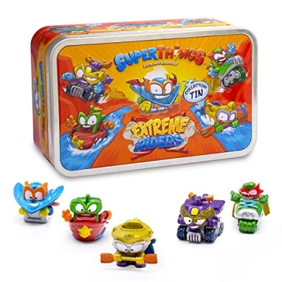 Bild av SUPERTHINGS RIVALS OF KABOOM Extreme Riders Set med Actionfigurer, Flerfärgad, 5 stycken