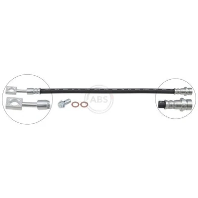 Bild av A.B.S. SL 1467 Flexible De Frein 333mm INN M10x1.0