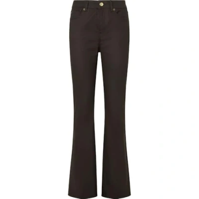 Bild av Pepe Jeans Dam Flare Hw Coated, Jeans, Blå, 28W/32L, Blå (Denim), 28W x 32L