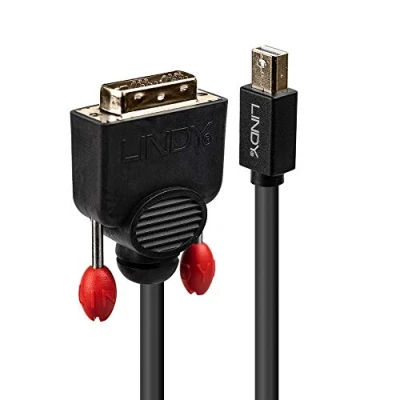 Bild av LINDY 41953 Mini DisplayPort till DVI D kabel 3 m, svart