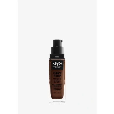 Bild av Nyx Professional Makeup CAN&#039;T STOP WON&#039;T Foundation Foundation, Storlek: 30 ml, 24 deep espresso