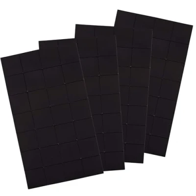 Bild av WINTEX magnetplattor 4 x 28 fyrkantiga Pro ark magneter starka och självhäftande kvadratiska minisjälvhäftande