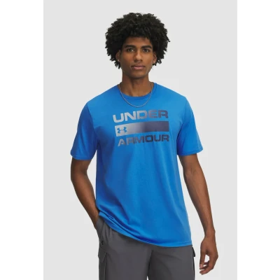 Bild av Under Armour TEAM Issue Wordmark Tshirt till träning, Storlek: XL, Blue atlantis