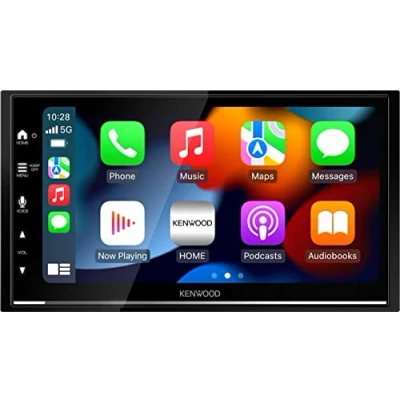 Bild av KENWOOD DMX7722DABS 17,3 cm (6,8 tum) AV mottagare för digitala medier med trådlös CarPlay och Android Auto (4x50W, DAB+/FM, BT, 3X förutgång 2,5V, USB, iPod/iPhone kontroll)