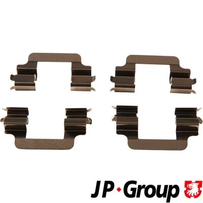 Bild av JP GROUP 3164003310 Kit d&#039;accessoires, plaquette de frein à disque MERCEDES BENZ: Classe C Break, Berline, SLK, AUDI: A6 C6 Berline