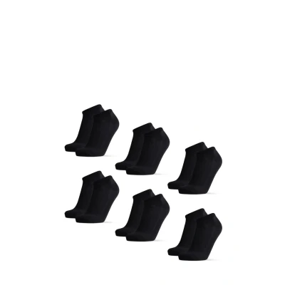 Bild av Danish Endurance 6 PACK Ankelsockor, Storlek: 43 47, Black