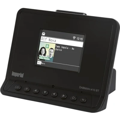 Bild av Imperial DABMAN i410 BT internetradio, DAB+ adapter, idealisk för Hi Fi installationer (stereoljud, internet/DAB +/ FM, Bluetooth sändning och mottagning, hotellläge, streaming, UPnP, Wi Fi,