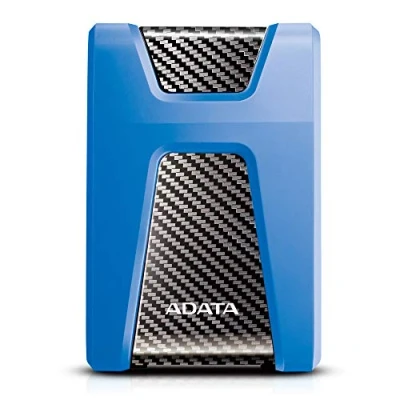 Bild av ADATA AHD650 1TU31 CBL DashDrive hållbar HD650 hårddisk 1 TB extern (bärbar) 2,5 tum USB 3.1 256 bitars AES blå (lagring &gt; Externa hårddiskar)