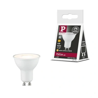 Bild av Paulmann LED reflektor 2.700 K vit GU10 8 W dimbar 36