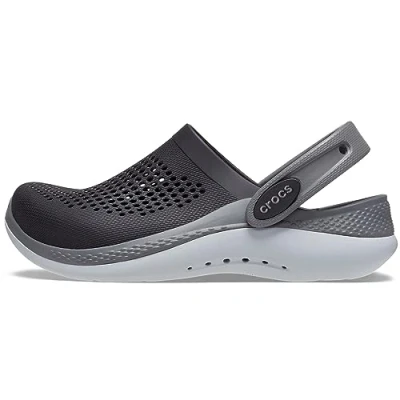 Bild av Crocs LiteRide 360 Clog K, Träskor unisex barn, Black/Slate Grey, 32/33 EU