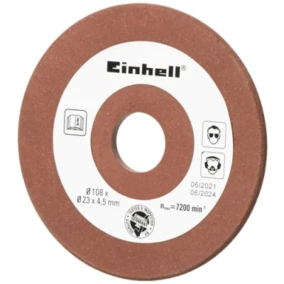 Bild av Einhell ersättnings sliphjul (lämplig för sågkedjeslipmaskin BG CS 85 E, 108 x 4,5 23 mm)