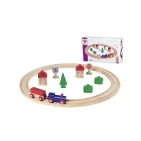 Bild av Eichhorn Train Track Playset 20 pieces.