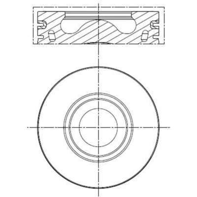 Bild av Kolv MAHLE 013 PI 00136 002