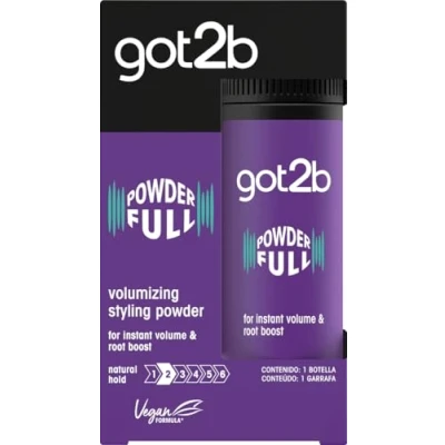 Bild av Schwarzkopf got2b POWDER&#039;ful Volumising Unisex Styling Puder, för omedelbar volym och rot boost, vegansk, 10 g 6 pack