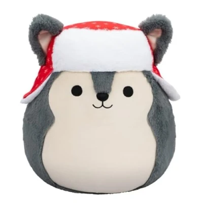 Bild av Squishmallows 30 cm P21 Fuzz A Mallows Ryan Husky