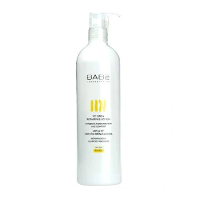 Bild av Laboratorios Babé Crema Urea 10% Loción Reparadora 500 ml, fuktgivande, Con Omega 3, 6 y 9, Soja, Nutritiva, Piel Seca, Rugosa och Descamada, Suavidad Inmediata
