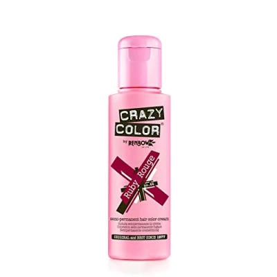 Bild av Crazy Color Semi Permanent Flyktig Ruby Rouge färg nr 66 100 ml