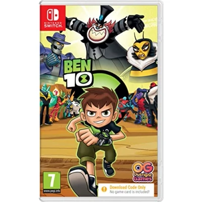 Bild av Ben 10 (Kod för nedladdning av spelet i lådan), Switch